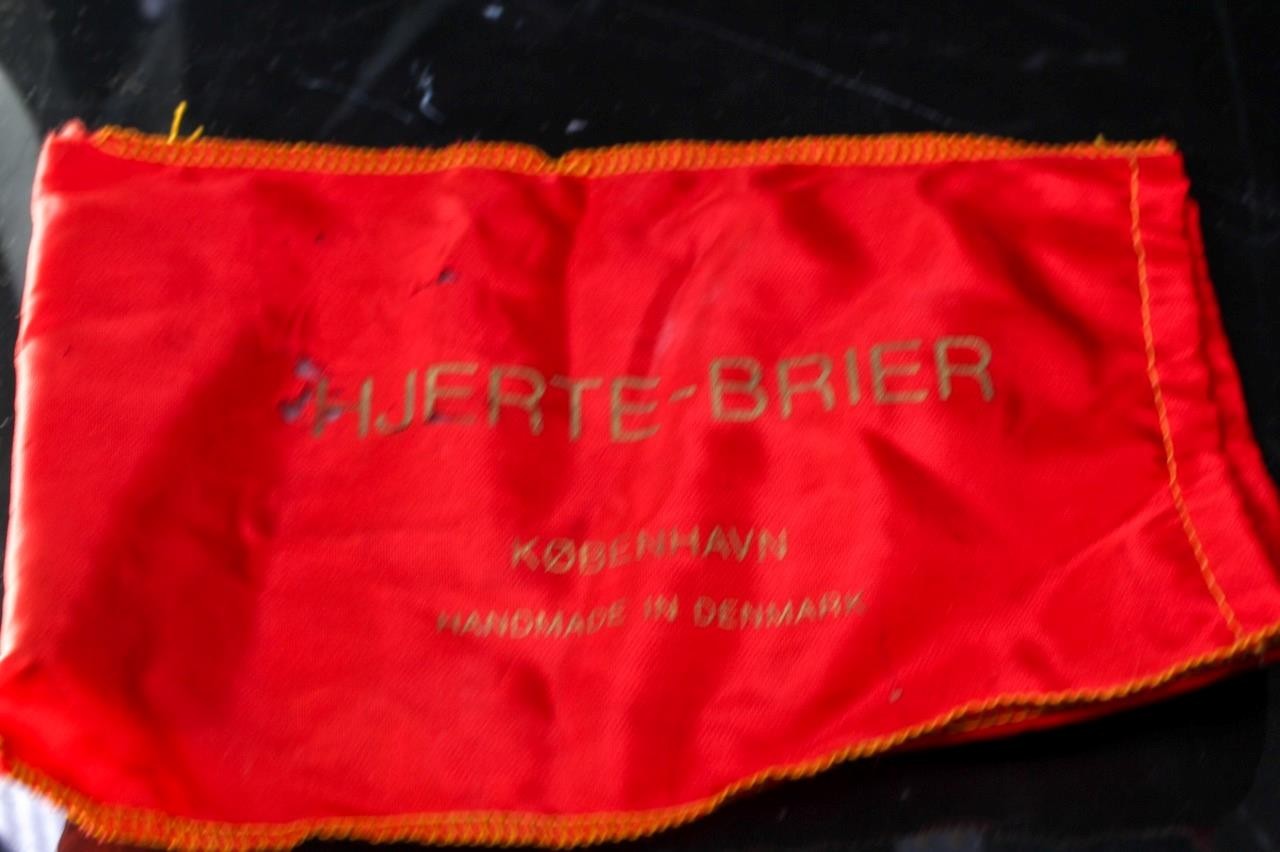 SAOLA SOLO CALZA PIPA HJERTE BRIER MADE IN DANIMARCA