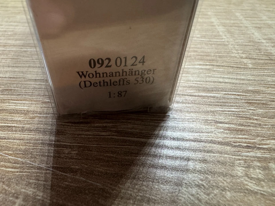 Wiking 0920124 1:87 Caravana Dethleffs 530 En Estado Impecable En OVP NR2 - Imagen 2 de 2