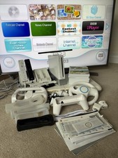 Wii Console With 6 Games, Inc. Wii Fit & Balance Board And Several Accessories