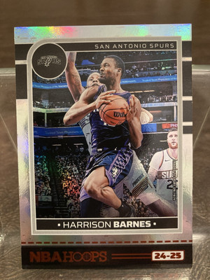 2024-25 NBA Hoops Harrison Barnes Red Trim Foil TRUE Impulse #48 Spurs