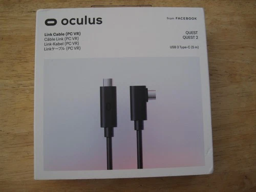Quest (Oculus) Link Virtual Reality Headset Cable for Quest 2 and Quest - 16FT