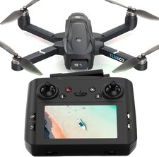 Drones with Camera for Adults 4K, GPS Drone with 4.5  LCD Screen Controller