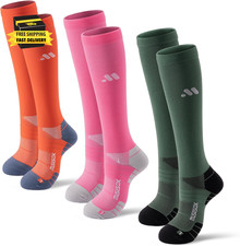 Compression Socks for Women and Men,15-20 Mmhg Support 3 Pairs                