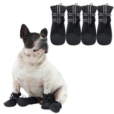 Waterproof Dog Shoes for Small Dogs Summer, Anti-Slip  Reflective, Dog Boots...