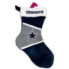 Dallas Cowboys Holiday Christmas Stocking FOCO NFL NEW with Tags!