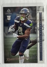 2022 Panini Chronicles Luminance Kenneth Walker III Rookie Card RC #206 Seahawks. rookie card picture