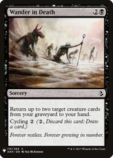 x1 Wander in Death - Mystery Booster - NM - MTG