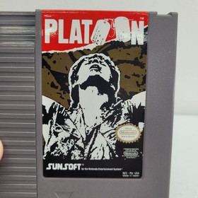 Platoon Nintendo Entertainment System, 1988 NES Authentic Cartridge Only Tested 