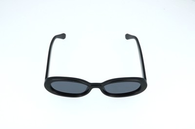 Meller Kai All Black Oval Polarized Sunglasses KAI-TUTCAR 52-17-141 B:36