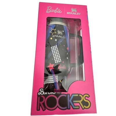 #ad Stanley x Barbie Quencher H2.0 FlowState 40oz Tumbler Barbie and the Rockers NEW $44.70