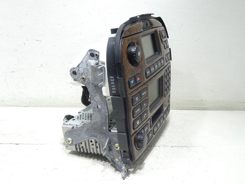 JAGUAR S-TYPE STEREO RADIO CD PLAYER HEAD UNIT & AC CONTROL PANEL 2R83-18K876-AC - Image 4 of 4