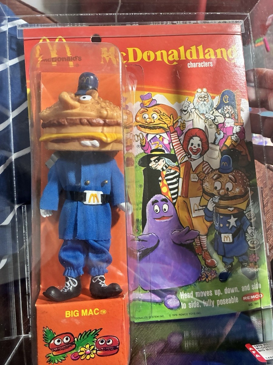 Vintage 1976 AFA 85 NM+ Remco McDonaldLand BIG MAC! HIGH END LOW