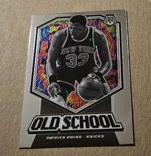 Patrick Ewing - 2019-20 Panini - Mosaic - OLD SCHOOL - New York Knicks