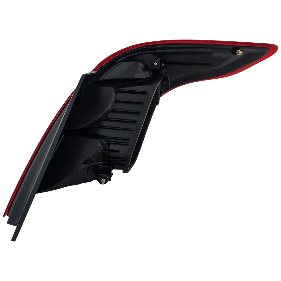 Conjunto de lámpara de luz trasera para conductor Nissan Versa 2012-2019 lado izquierdo con bombilla Foto 2 de 4