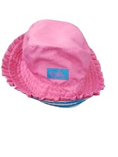 UVSKINZ Reversible BUCKET HAT Size 4T UVP 50 Pink Blue