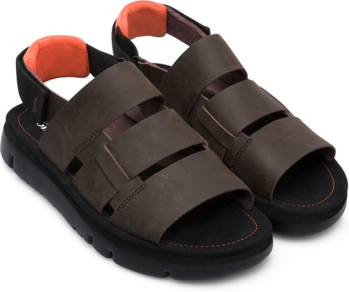 Mens Camper Oruga Leather Sandals with Adjustable Closure NEW - Picture 8 of 21