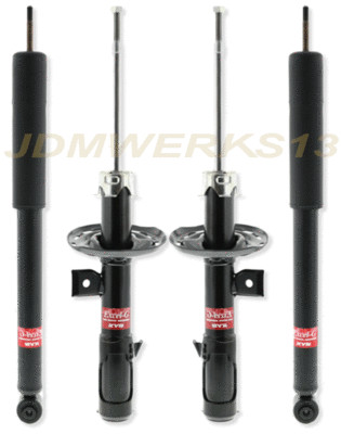 Genuine KYB 4 High Performance STRUTS SHOCKS for HONDA FIT 2007 07 - 08 2008 GD3