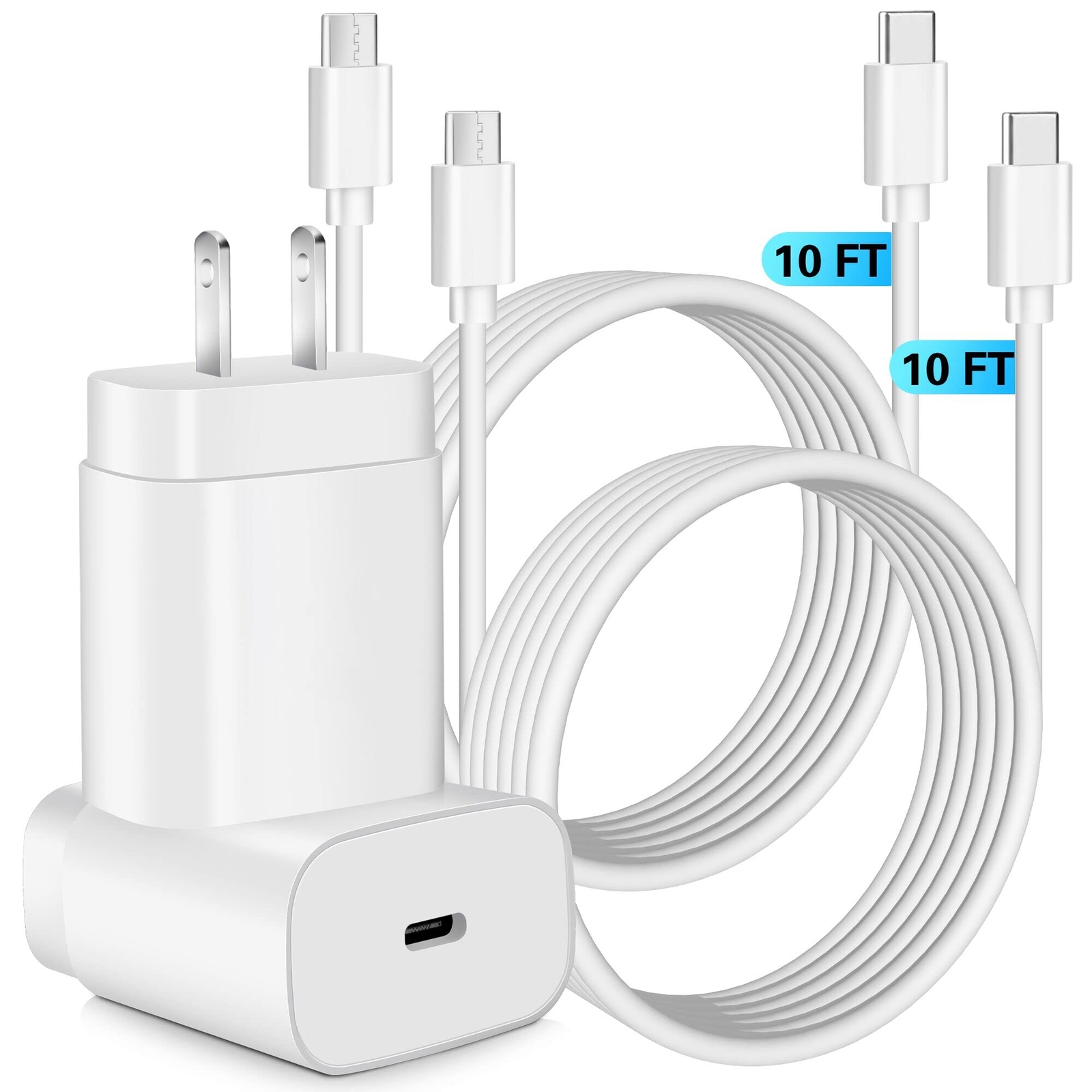 Samsung Super Fast Charger,Samsung Charger Fast Charging Block,2Pack 25W Sams...