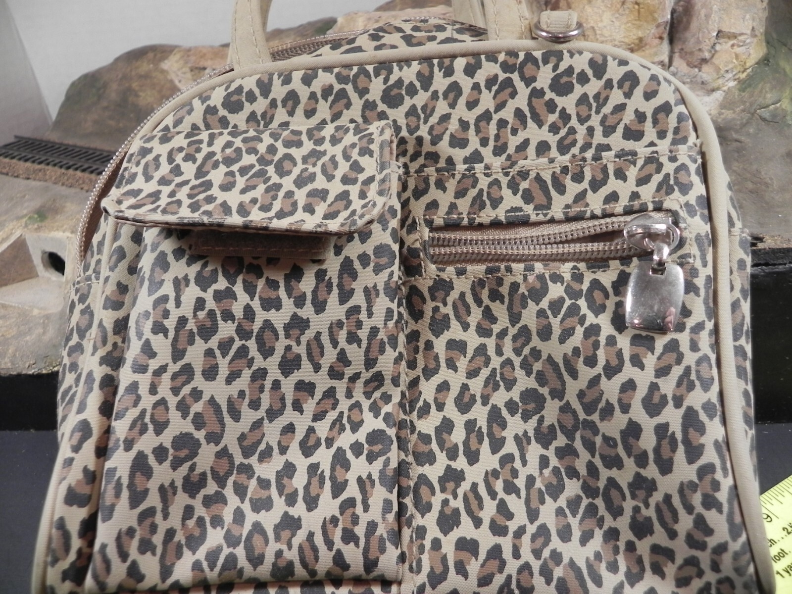 LADY'S PURSE PATTERN LEOPARD - image 5