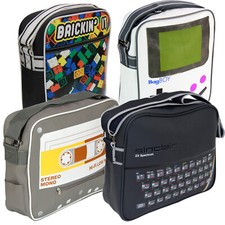 Funky Retro Shoulder Bag. School College Sport Ideal Gift Present Him Her