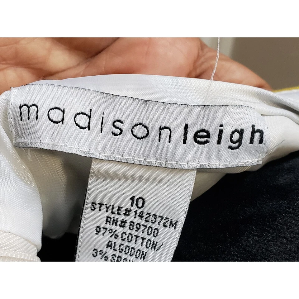 Vestido Vaina Madison Leigh Para Mujer 10 Multi Floral Algodón Halter Cuello Espalda Sin Espalda Foto 4 de 4