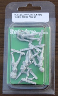 BLOW-UP DOLLS ZOMBIES (4) 2 - Shadowforge Miniatures - Gummipuppen-Zombies - NEU