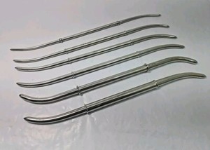 Mueller,Herwig,Di-Main,+More Germany Hank Uterine Dilators #9-20- Set of 6