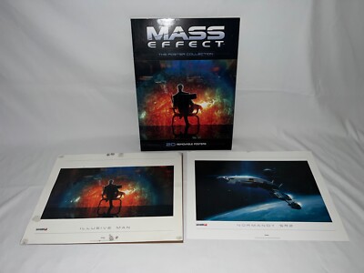 Mass Effect The Poster Collection 14 + 2 Lithographs Illusive Man & Normandy SR2