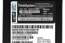 Lenovo Solid State Drives 800 GB Storage Capacity for sale Lenovo Solid State Drives 800 GB Storage Capacity for sale
