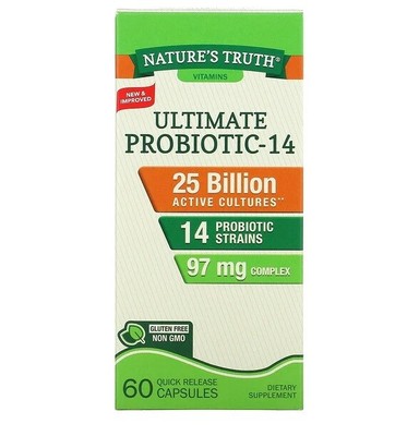 Nature's Truth Vitamin Ultimate Probiotic-10 Quick Release Capsules 60 Ct 3 Pack