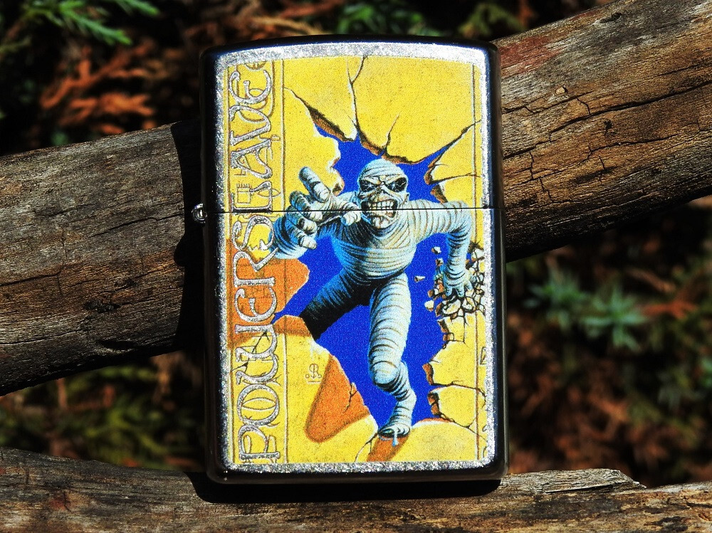 Iron Maiden Powerslave Zippo Lighter - Eddie - Bruce Dickinson