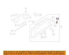 FORD OEM 05-23 E-350 Super Duty Interior Trim-Power Outlet Cap YF1Z19A487AA