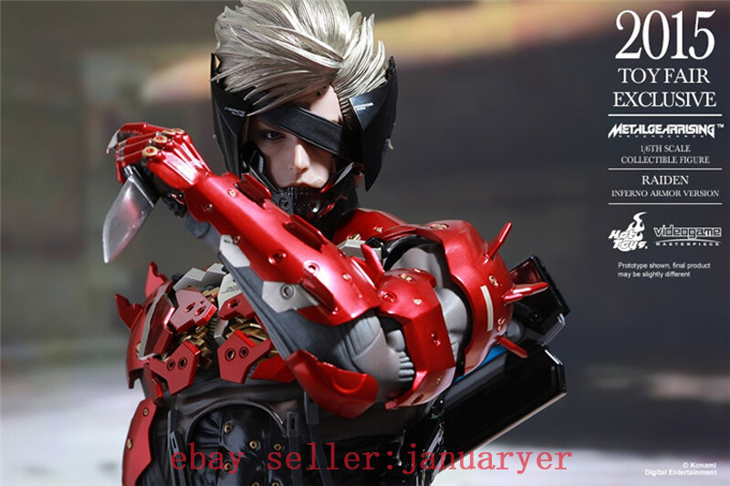 HOT TOYS 1/6 METAL GEAR RISING: REVENGEANCE VGM19 RAIDEN INFERNO ARMOR  VERSION 4897011177274