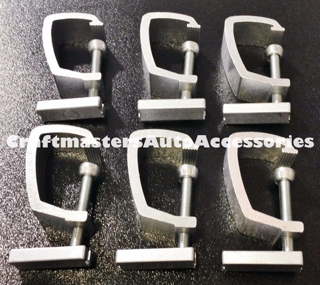 Clamps for truck caps and tonneau covers API DA102H set of 6 No
