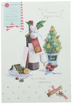 Hallmark Weihnachtskarte To Someone Special ''Rezept Andenken'' - Medium