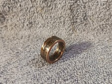 1977 Kennedy Half Dollars size 9 coin ring handmade mixed metals