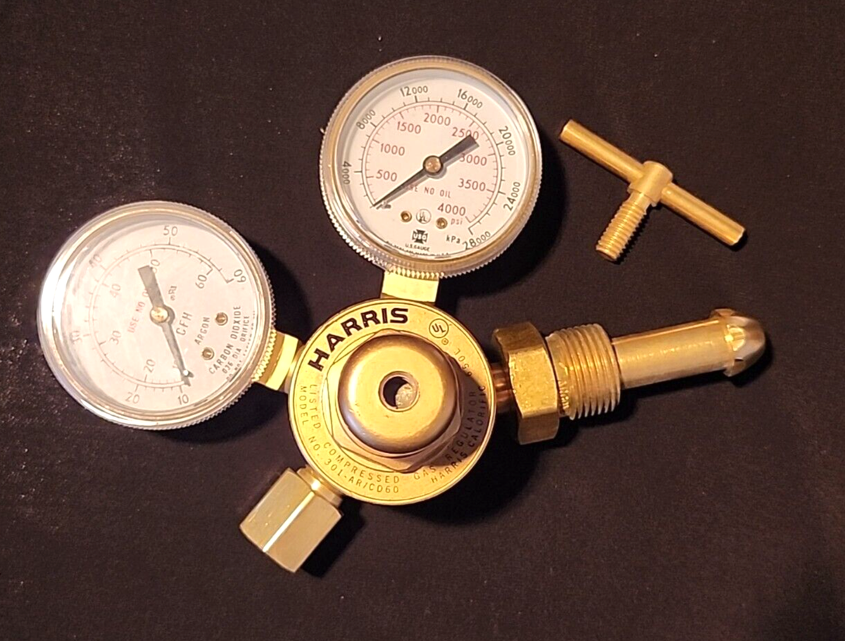 J.W. Harris 4400229 301AR-58010 Regulator With 10 Foot Hose - View #8