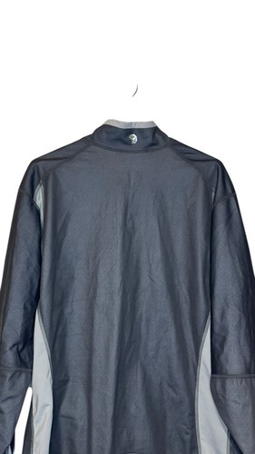 Mountain Hardwear Women Jacket Windstopper Dri Fit Long Sleeve Pullover Gray XL - Picture 10 of 10