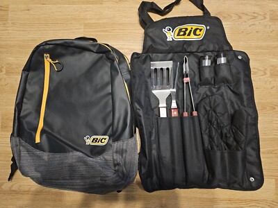 BIC Grillbesteck und BIC Rucksack, Neu, Markenware