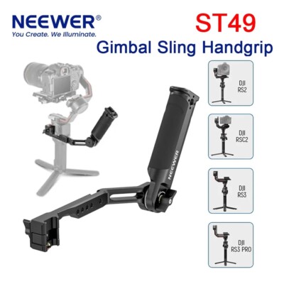 NEEWER ST49 Sling Handle Grip for DJI Ronin RS2 RSC2 RS3 Pro Gimbal  Stabilizer