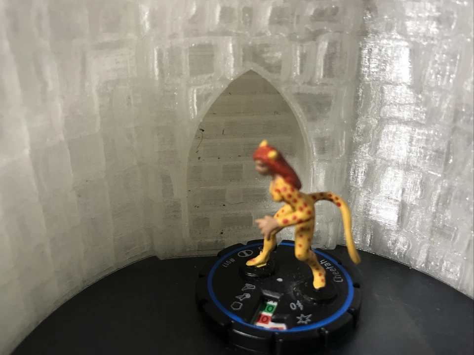 LOTE MUJER MARAVILLA HEROCLIX DC Cheetah Phillipus 027 Niña 003 Superman 033 Foto 2 de 4