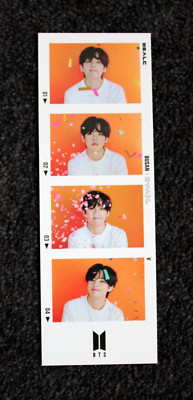 Official BTS Yet To Come In Busan 4-Cuts Photo Strip : V