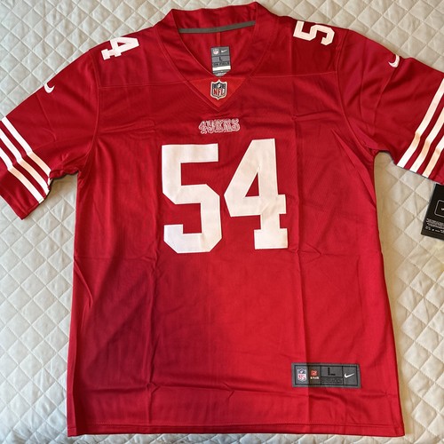 Fred Warner Jersey San Fransisco 49ers Red #54 Large Stitched - Picture 5 of 6