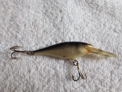 RAPALA BALSA SHAD RAP LURE DEEP RUNNER 2-3/4'' FINLAND with Box