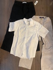 Lot Of 2 Pants And Shirt Boys M(8)