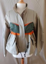 Sacai Cotton Twill Tan, Green & Orange Jacket Size M/2
