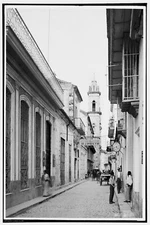 Decoration Poster print.Wall art decor.Home interior.1900 Cuba B&W Photo.11205