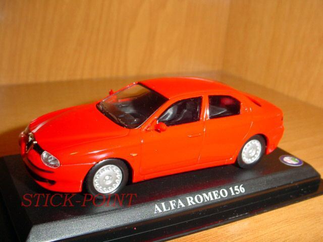 ALFA ROMEO 156 RED 1:43 MINT!!! | eBay