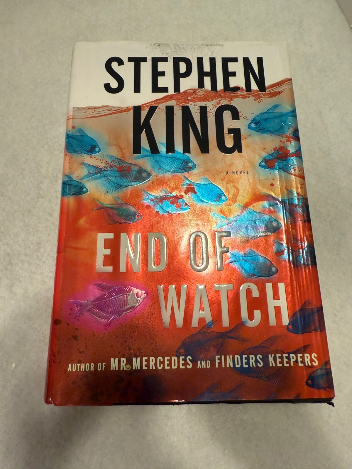 End of Watch : A Novel by Stephen King (2016, Hardcover) 1st Edition G-VG Cond