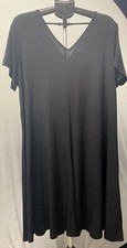 Roaman's 20/24 1X Black Dress